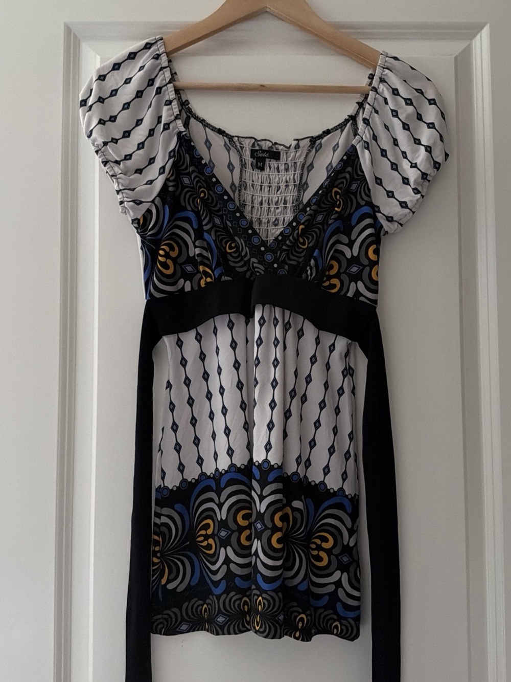 Selé Y2K Whimsy Baby Doll Top